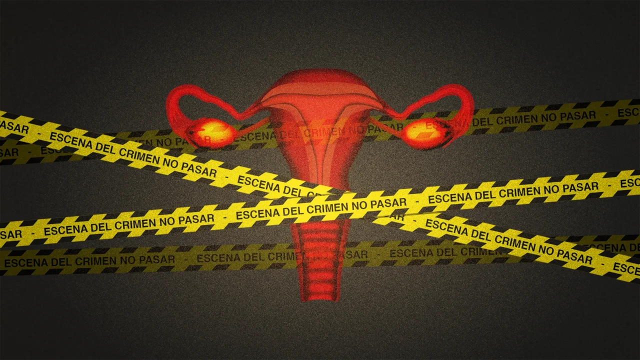Ilustración editorial sobre el Aborto