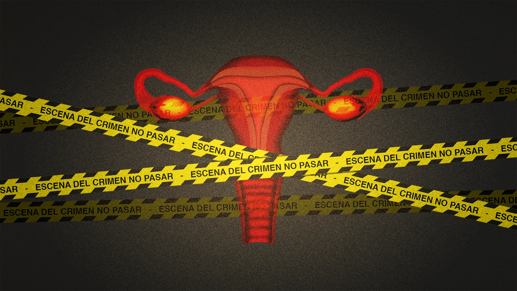Ilustración editorial sobre el Aborto