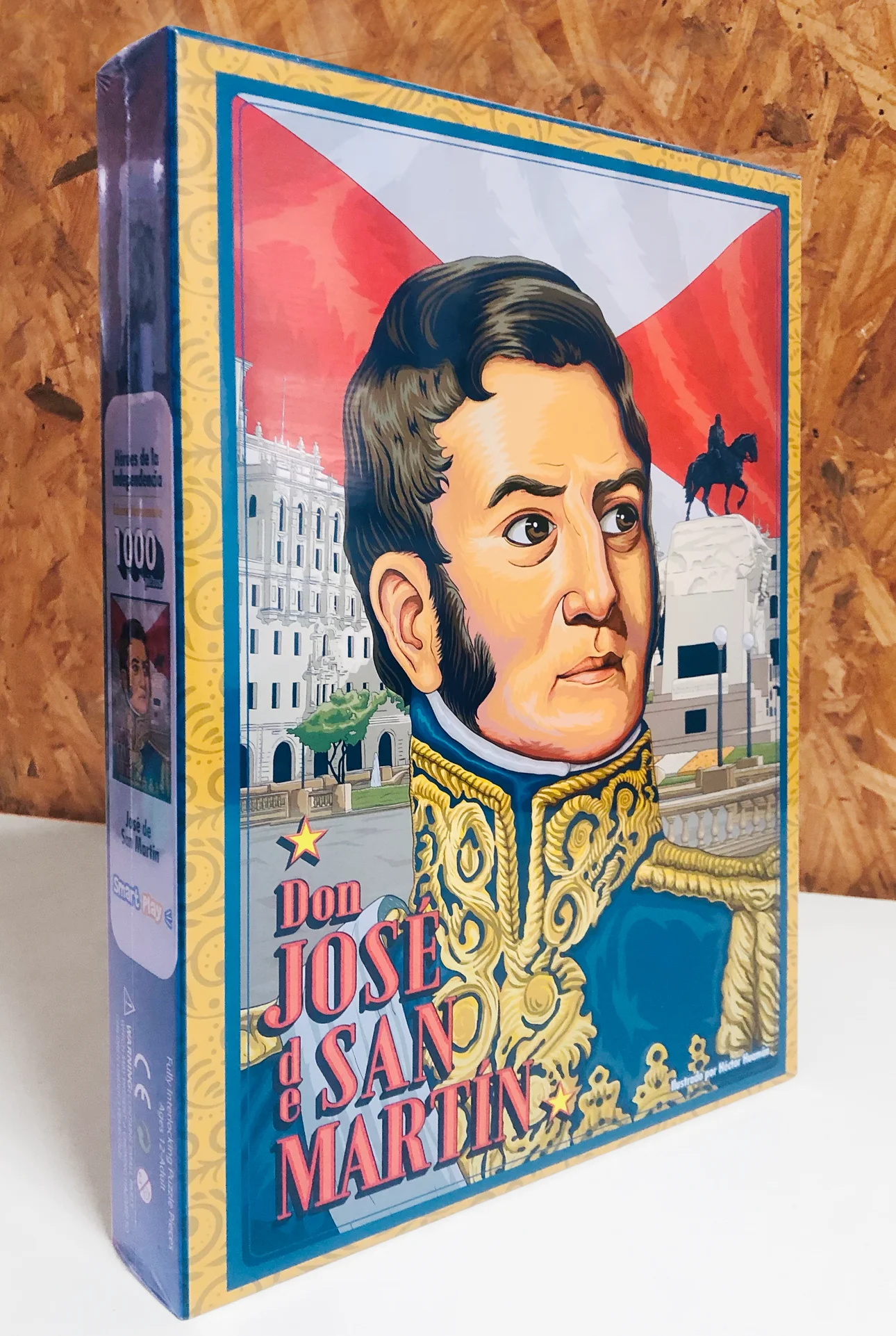 Rompecabezas ilustrado de José de San Martín